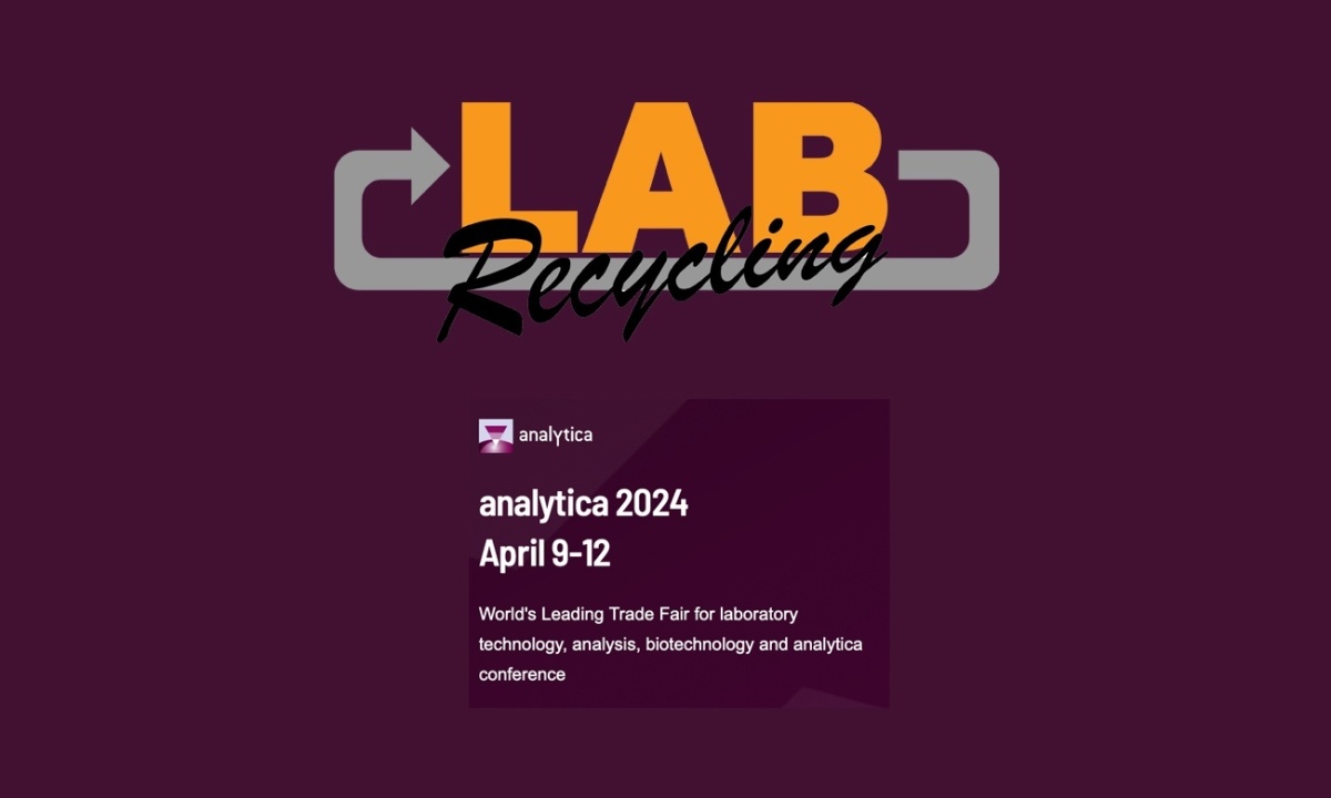 Labrecycling will be back at Analytica in Munich in 2024