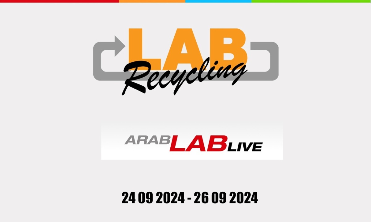 Labrecycling wird auch 2024 wieder als Aussteller auf der Arablab live vertreten sein 