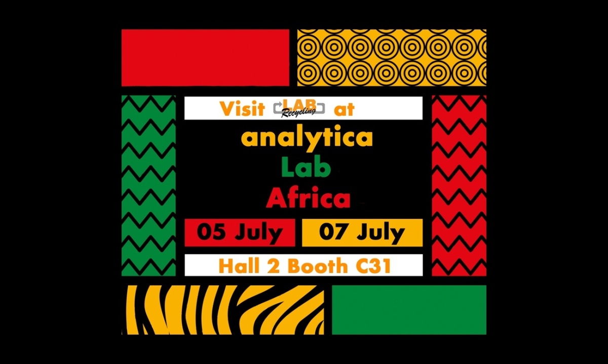 Labrecycling neemt deel aan Analytica Lab Africa
