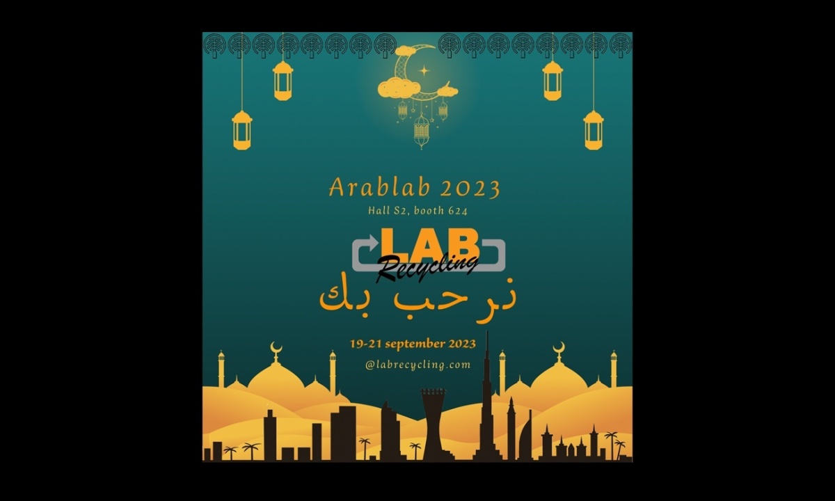 Labrecycling ist auf der Arablab 2023 präsent