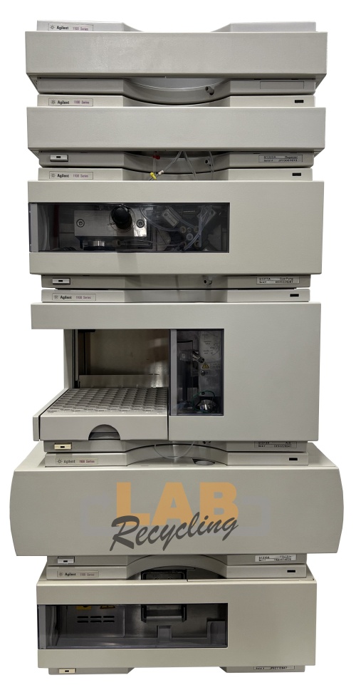 Agilent 1100 HPLC systeem - Quaternary Pump - VWD 