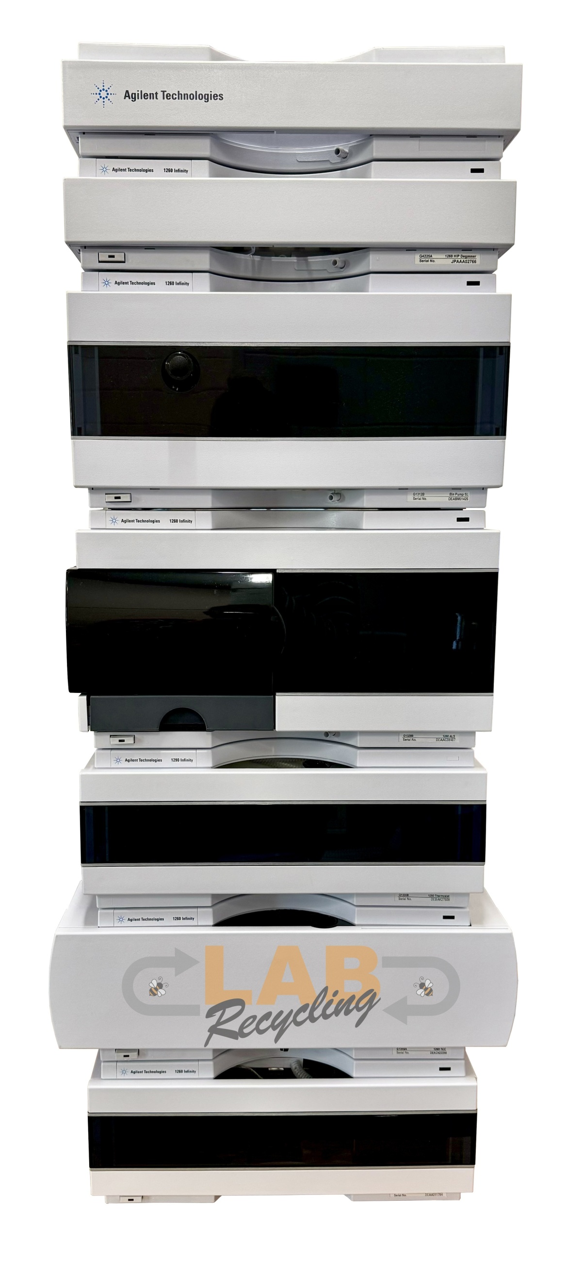 Hoofdafbeelding Agilent 1260 Infinity I HPLC systeem -G4212B 1260 DAD - G1312B 1260 Bin Pump SL