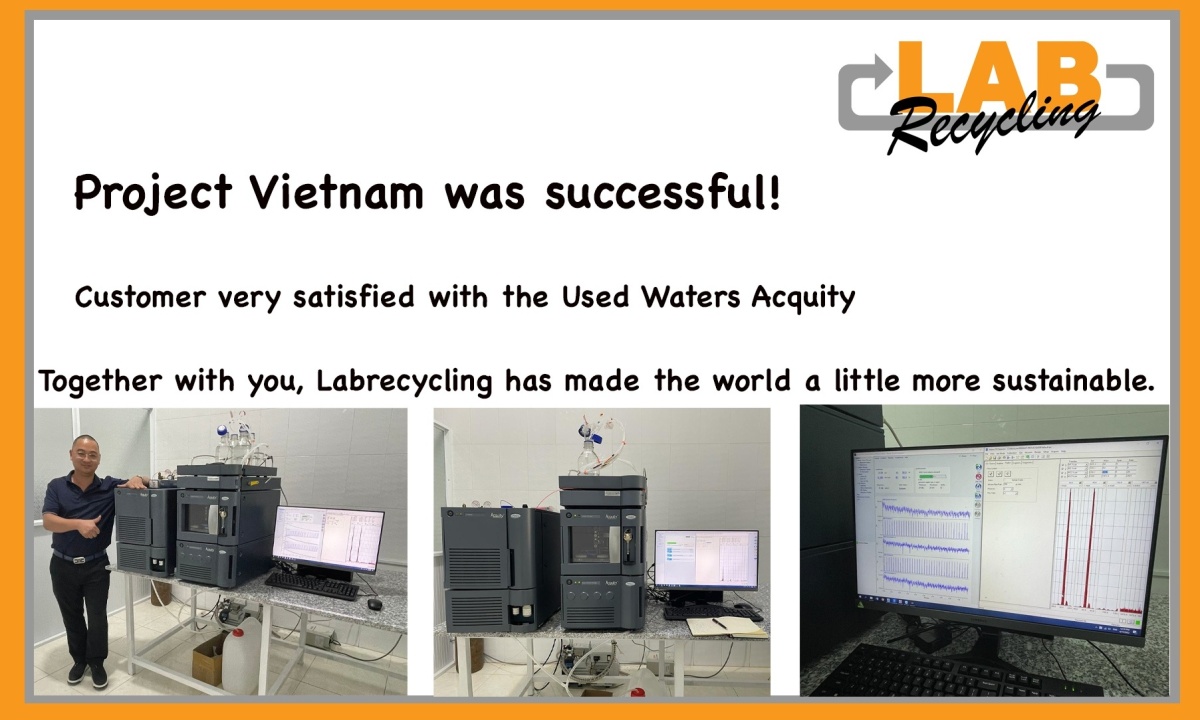 Waters Acquity successfully delivered to our customer in Vietnam